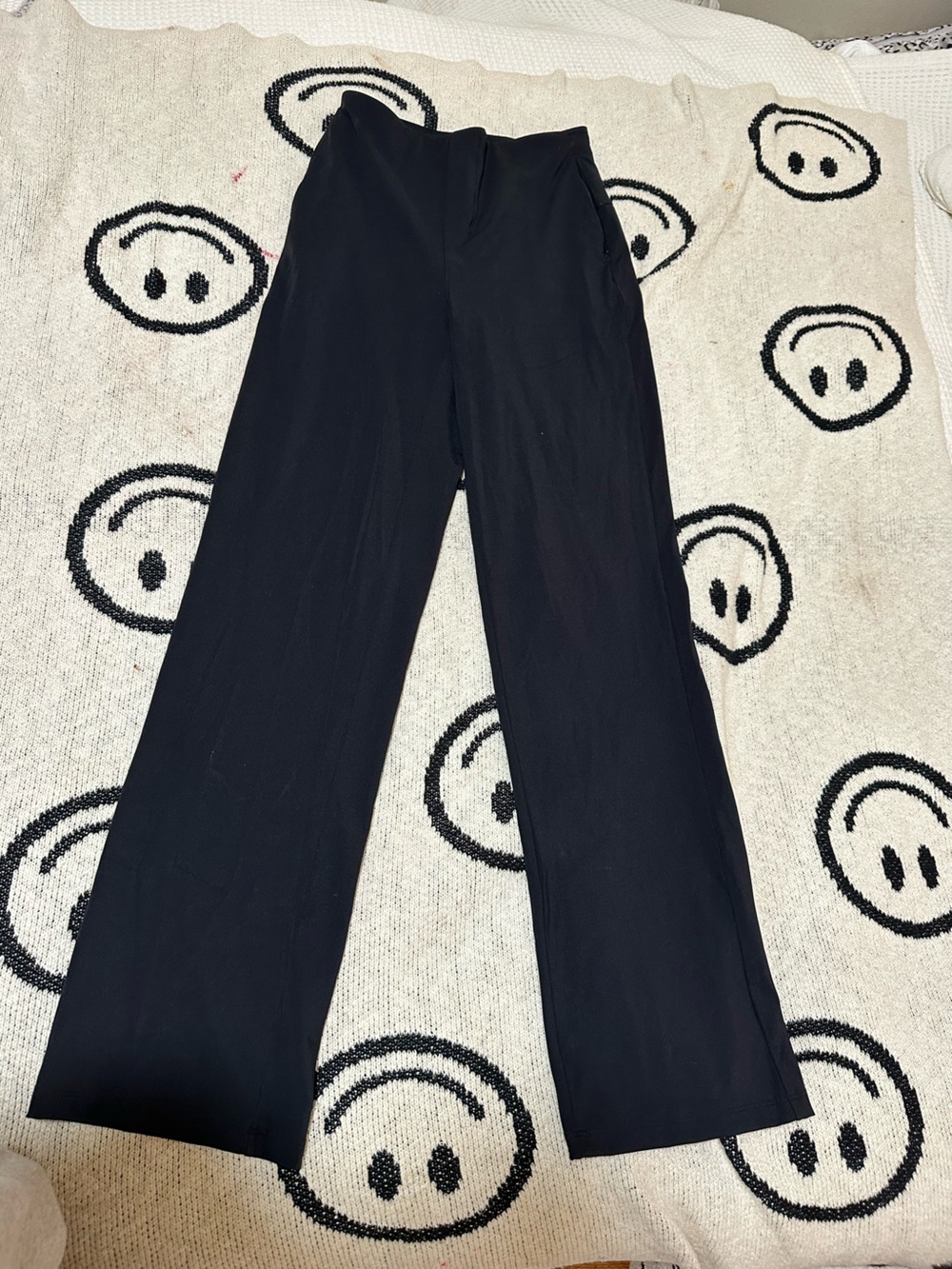 Spyder Black Wide-Leg Dress Pants